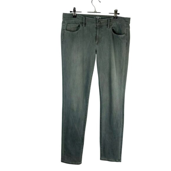 LOFT Modern Skinny Denim Jeans Women 29 / 8 Gray Mid Rise Stretch Classic Boho - Picture 1 of 8